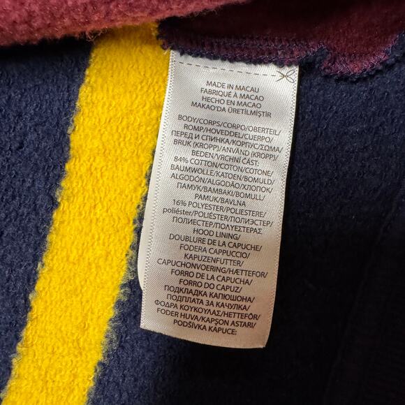 Polo Ralph Lauren Boys Size 7 Full Zip Fleece Hoody Sweatshirt Big Pony EUC - Picture 7 of 8